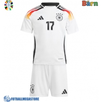 Fotballdrakt Barn Tyskland Florian Wirtz #17 Hjemmedraktsett EM 2024 Kortermet (+ Korte bukser)